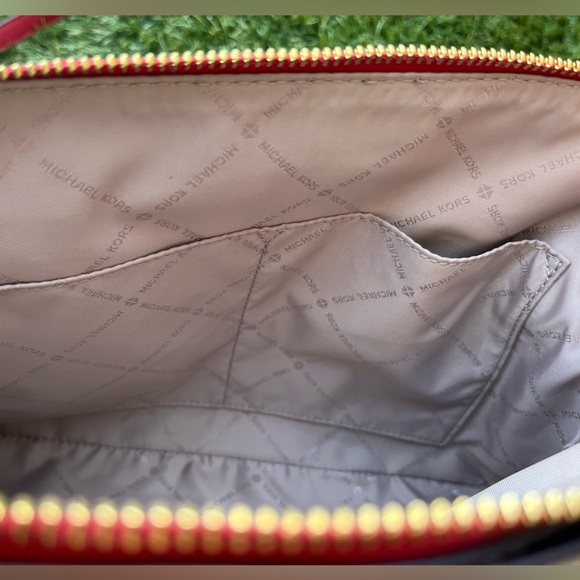 RARE Michael Kors Cindy Large Dome Floral Satchel Crossbody Handbag - Picture 10 of 12